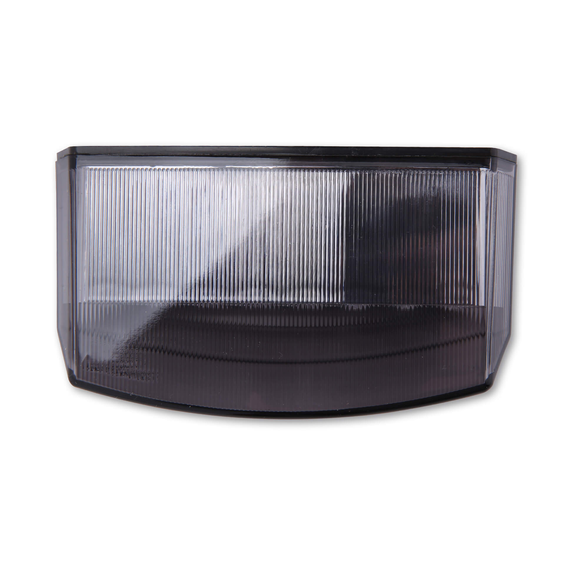 shin_yo Lampa tylna BOSTON LED, czarna płyta podstawowa, przyciemniane szyby